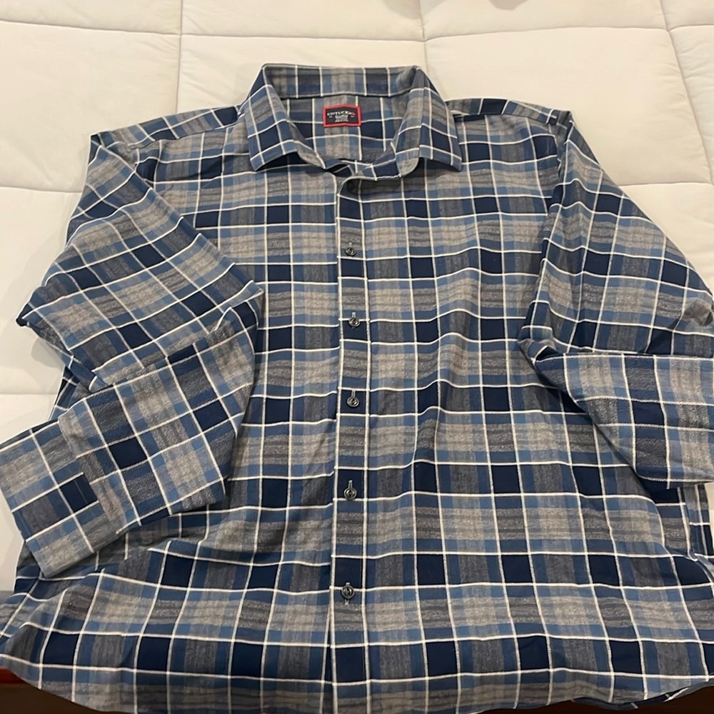 untuckit mens flannel xxl regular fit